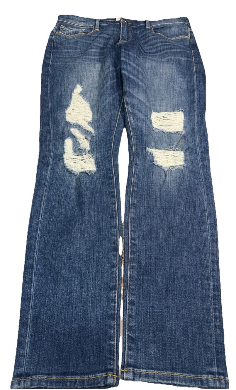 FRAME Le Garcon Amoroso Rip Distressed Boyfriend Jeans 6/28